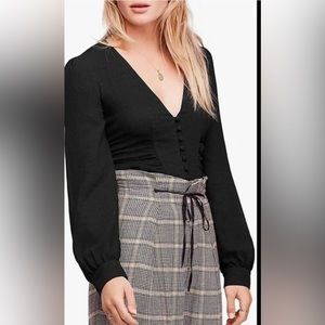 NWT Free People Blouse Button Up